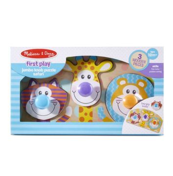 Melissa&Doug Büyük Tutmalı Yapboz Safari