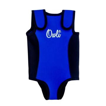 Owli Swimwarm Üşütmeyen Bebek Mayosu Mavi 6-12 ay