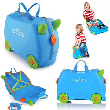 Trunki Çocuk Bavulu Mavi Terrance Valiz