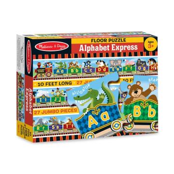 Melissa&Doug Dev Yer Yapbozu İngilizce Alfabe Treni