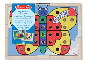 Melissa&Doug Ahşap Diz Yerleştir Renkler