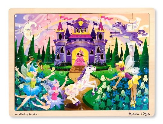 Melissa&Doug Ahşap 48 Parça Yapboz Peri Hikayesi Puzzle