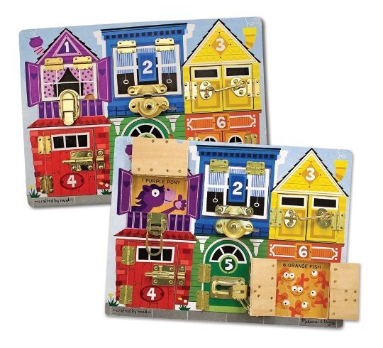 Melissa&Doug Ahşap Oyuncak Çilingir Tahtası