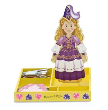 Melissa&Doug Ahşap Mıknatıslı Giydirme Prenses Elise