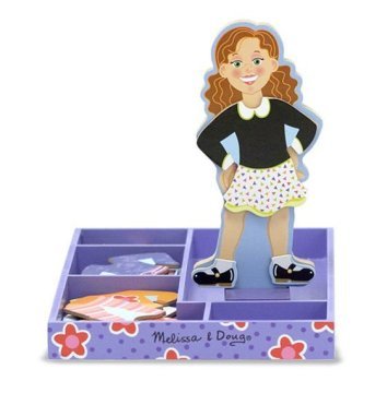 Melissa&Doug Ahşap Mıknatıslı Giydirme Oyunu Maggie