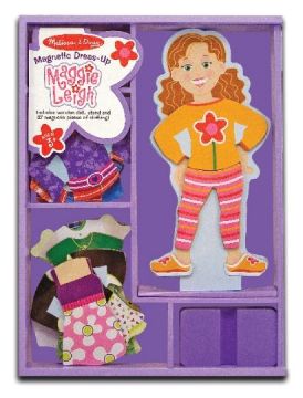 Melissa&Doug Ahşap Mıknatıslı Giydirme Oyunu Maggie