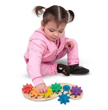 Melissa&Doug Ahşap Tırtıl Dişli Çevirmece