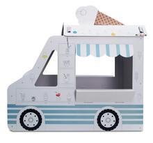 Little Maker Boyanabilir Karton Maket Dondurma Arabası
