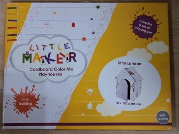 Little Maker Boyanabilir Karton Maket Little London