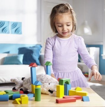 Melissa&Doug Ahşap Blok Seti 100 Parça