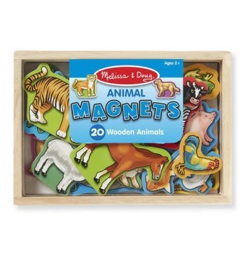 Melissa&Doug Ahşap Mıknatıslı Hayvanlar