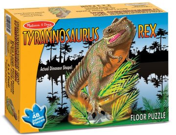 Melissa&Doug Dev Yer Yapbozu T-Rex Puzzle (48 parça)