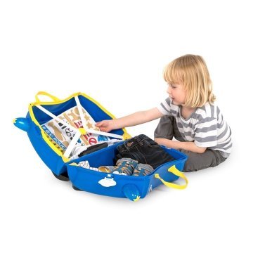 Trunki Çocuk Bavulu Polis Arabası Percy