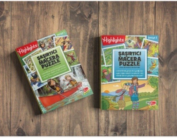 HighLights Şaşırtıcı Macera Puzzle 2 Kitap