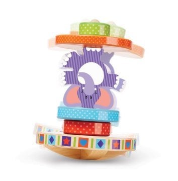 Melissa&Doug Ahşap Sallanan Kule Fil