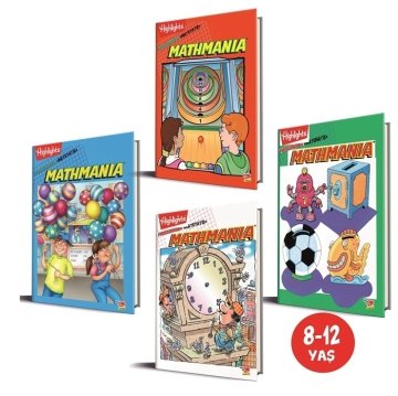 HighLights MathMania Matematik Zeka ve Dikkat Gelişim Seti 8-12 Yaş