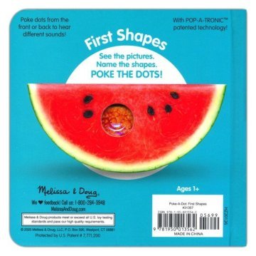 Poke-A-Dot - İnteraktif Kitap - First Shapes