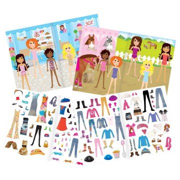 Galt Fashion Sticker Book Çıkartma Kitabı