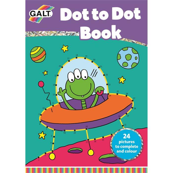 Galt Dot to Dot Book Noktaları Birleştirme ve Boyama Kitabı