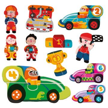 2 Pieces Touch Puzzle Grand Prix