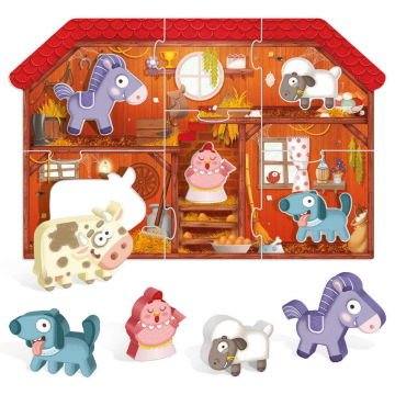 Montessori First Puzzle The Farm
