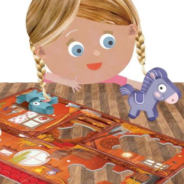 Montessori First Puzzle The Farm