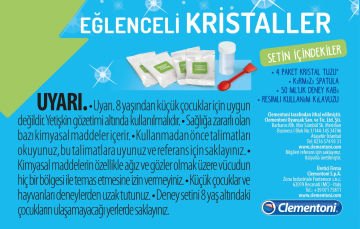 Clementoni Eğlenceli Kristaller