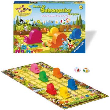 Ravensburger Renkli Salyangozlar Yarışıyor