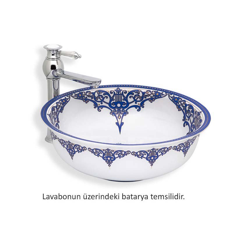 (#) E-7019 Porselen Lavabo