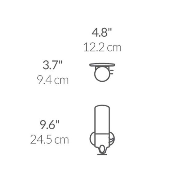 BT1034- Şampuan ve Sabun Dispenser SINGLE