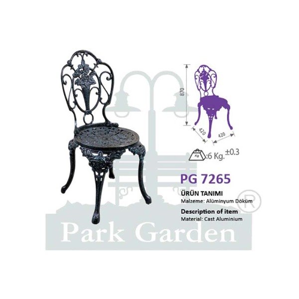 PG 7265 Sandalye Özel Renk