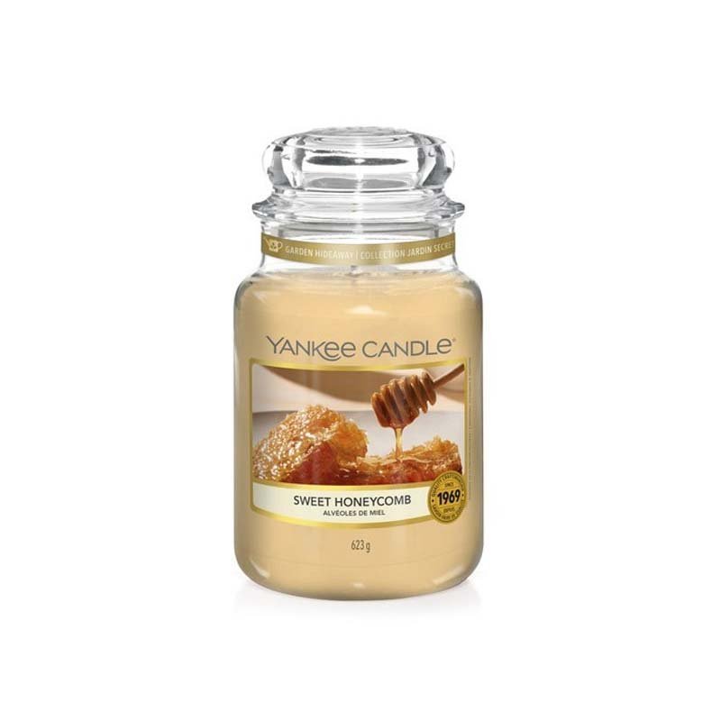 1651389E Büyük Klasik Mum Sweet Honeycomb