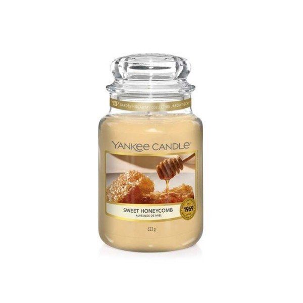 1651389E Büyük Klasik Mum Sweet Honeycomb