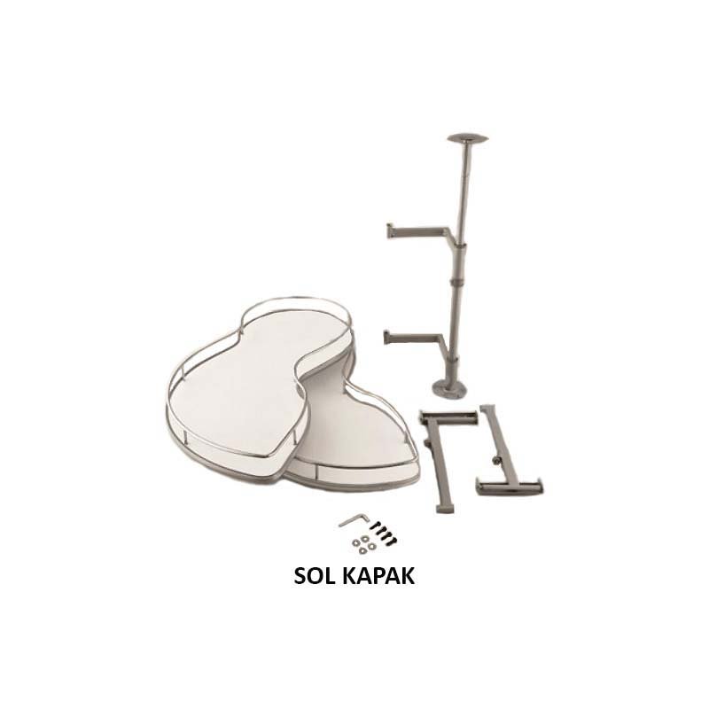 S-3013-C Döner Tab.Kör Köşe (Fasulye) Sol