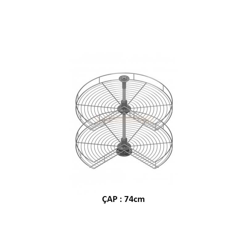 S-3021-C Döner 3/4/ Tel Sepet R:74cm