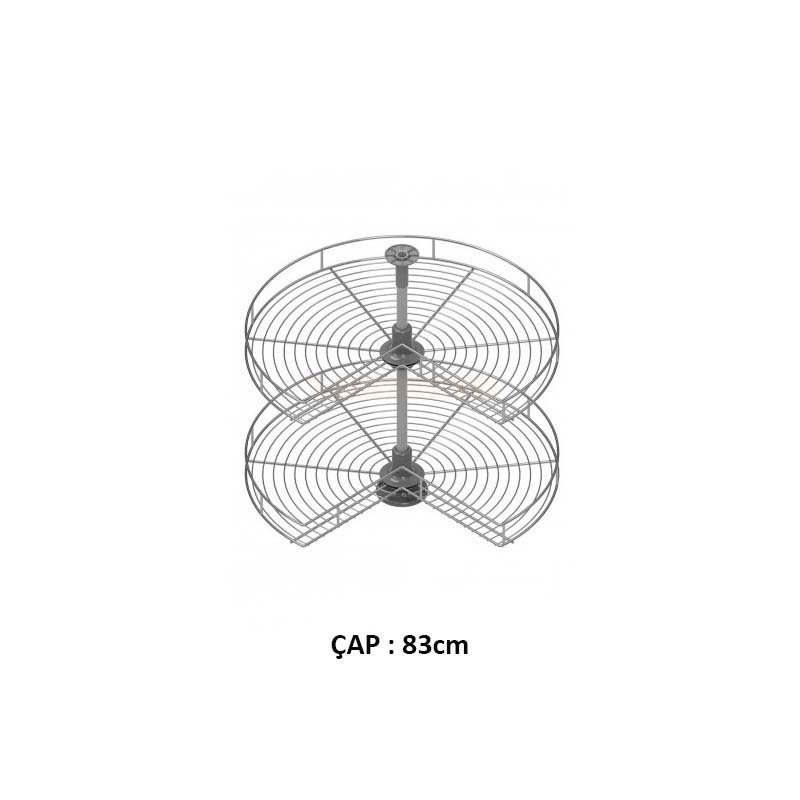 S-3022-C Döner 3/4/ Tel Sepet R:83cm