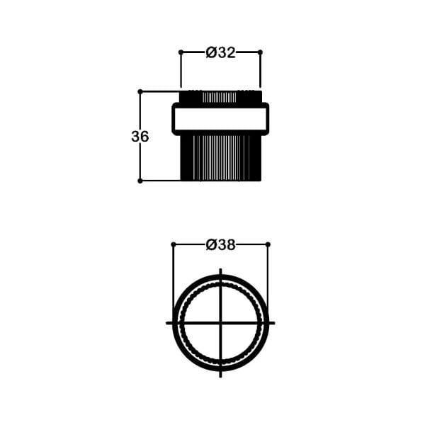 1017 38 mm Kapı Stobu