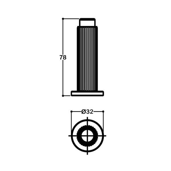 1019 32 mm Kapı Stobu