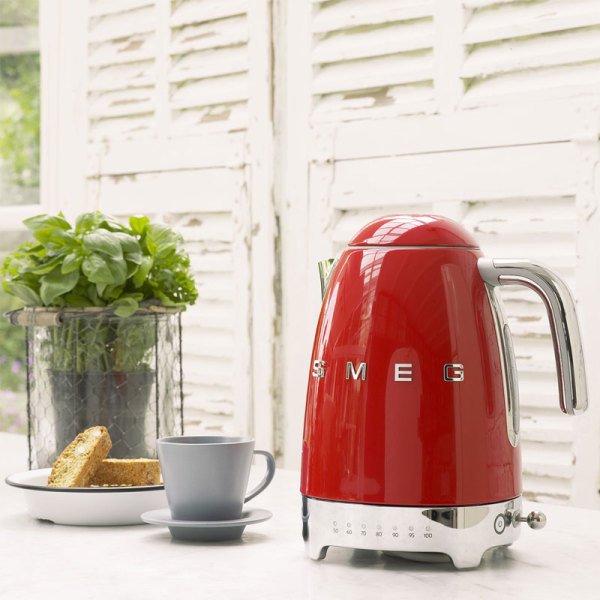 Smeg Su Isıtıcı Kırmızı KLF04RDEU Isı Ayarlı