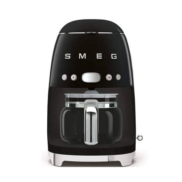 Smeg Filtre Kahve Makinesi Siyah DCF02BLEU