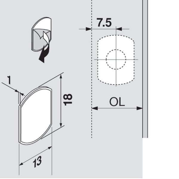 TIP-ON Kısa  Set Gri 956.1004