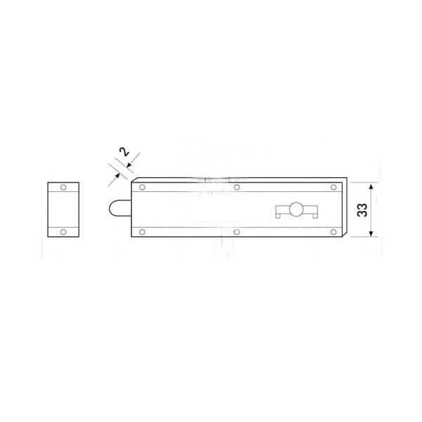 7cm Mavzer Sürgü Saten