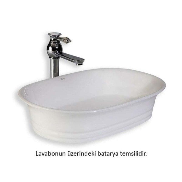 (#) E-4802 Porselen Lavabo