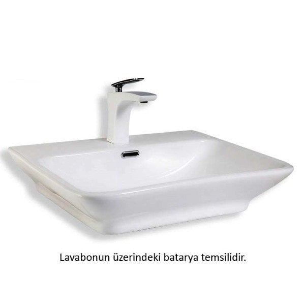 E-3038 T.Üstü Lavabo Beyaz