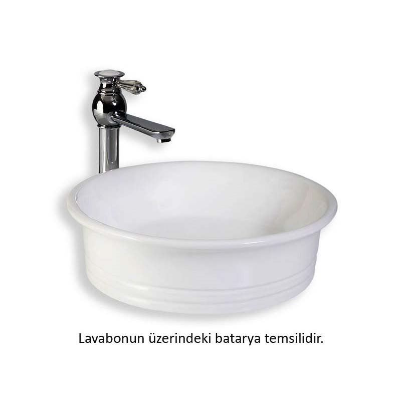 (#) E-4801 Porselen Lavabo