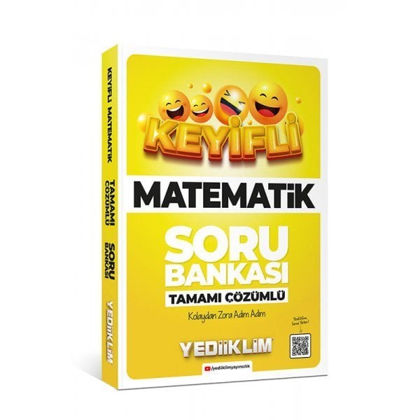 Yediiklim Yayınları Keyifli Matematik Tamamı Çözümlü Soru Bankası