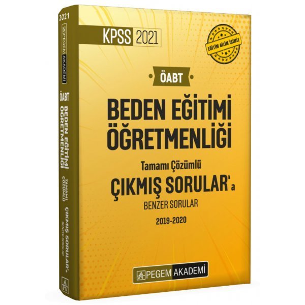 Pegem Yayınları 2021 ÖABT Beden Eğitimi Öğretmenliği Çıkmış Sorulara Benzer Sorular