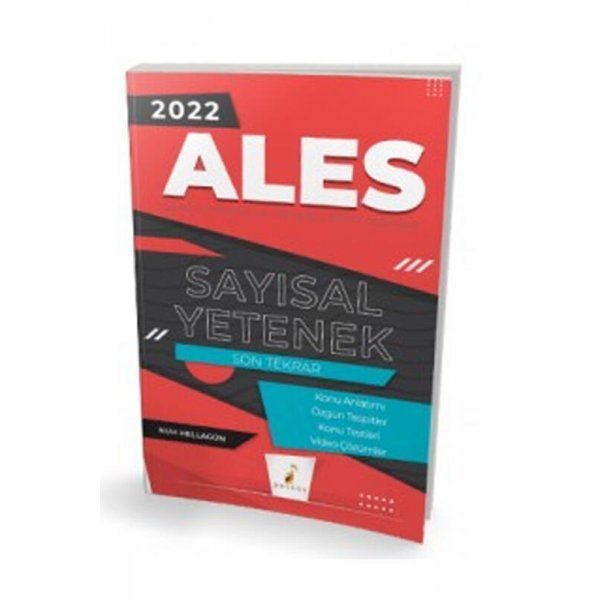 Pelikan Yayıncılık 2022 ALES Sayısal Yetenek Son Tekrar Konu Anlatımı