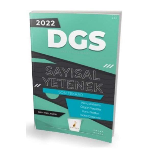 Pelikan Yayıncılık 2022 DGS Sayısal Yetenek Son Tekrar Konu Anlatımı