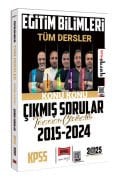 Yargı Yayınları 2025 KPSS Eğitim Bilimleri Tüm Dersler 2015-2024 Tamamı Çözümlü Konu Konu Çıkmış Sorular